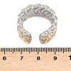 304 Stainless Steel Cuff Open Rings RJEW-H267-02GP-3