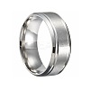 201 Stainless Steel Finger Rings for Men WG1765E-29-2