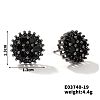 Chic Brass Cubic Zirconia Stud Earrings ZD1304-11-1