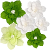 6Pcs Crepe Paper Artificial Flowers DIY-WH20007-272C-1