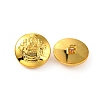 1-Hole ABS Plastic Shank Buttons BUTT-WH0015-65A-2
