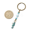 Alloy Conch Pendant Keychains KEYC-JKC01225-04-3