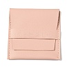Square PU Leather Jewelry Flip Pouches PAAG-PW0007-11A-1