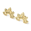 304 Stainless Steel Stud Earrings EJEW-H122-03G-1