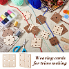 24Pcs Wood Tool for Knitting Loom Accessories TOOL-GA0001-90B-01-5