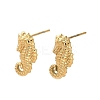 304 Stainless Steel Stud Earrings EJEW-C162-02A-G-3