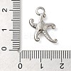 Anti-Tarnish 304 Stainless Steel Pendants STAS-I310-09P-3