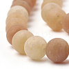 Natural Red Aventurine Beads Strands G-T106-267-2