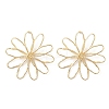 Alloy Stud Earrings EJEW-D300-02G-02-5