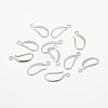 Brass Earring Hooks X-KK-F714-06P-1