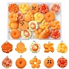 20Pcs 10 Styles Opaque Resin Imitation Food Pendants CRES-YW0002-26-1