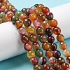 Natural Agate Beads Strands G-C082-A01-M-4