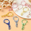 10Pcs Spray Painted Alloy Swivel Snap Hook FIND-YW0001-78-6