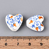 Handmade Porcelain Ceramic Beads PORC-T134-28B-4
