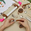 Polyester & Iron Clips DIY-WH0589-24-3