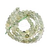 Natural Prehnite Beads Strands G-S333-6mm-032-4