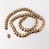 Electroplate Non-magnetic Synthetic Hematite Bead Strands G-F300-22A-03-2