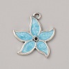 Ocean Theme Alloy Enamel Pendants LS-ENAM-CJC0022-14F-AS-1