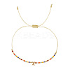 Bohemian Style Brass Charm Bracelets JG3497-24-1