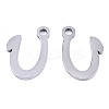 Non-Tarnish 201 Stainless Steel Charms LS-STAS-T044-217P-U-1
