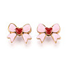 Ion Plating(IP) 304 Stainless Steel Enamel Beads STAS-N114-23E-G-1