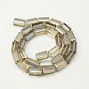 Electroplate Glass Beads EGLA-J023-12x6mm-WLS17-2