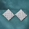 304 Stainless Steel Stud Earrings for Women EJEW-K306-08P-2