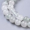 Natural Green Rutilated Quartz Beads Strands G-R475-013B-3