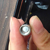 Tarnish Resistant Matte Style Barrel 304 Stainless Steel Magnetic Clasps with Glue-in Ends STAS-I026-05-4