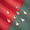   16Pcs 8 Style 304 Stainless Steel Charms STAS-PH0004-16-2