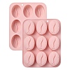 2Pcs Coffee Bean Silicone Molds ST-CJ0043-017-1