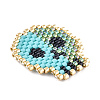 Handmade Seed Beads Pendants SEED-I012-46A-2