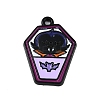 Halloween Theme Spray Painted Alloy Enamel Pendants PALLOY-D029-01C-RS-1