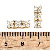 Eco-Friendly Brass Micro Pave Cubic Zirconia Rectangle Pendants ZIRC-M087-10G-NR-1-3