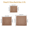 3Pcs 3 Styles Microfiber Flip Jewelry Bags ABAG-AR0001-06C-2