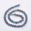 Synthetic Moonstone Beads Strands G-F430-02-8mm-2