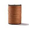 Round Waxed Polyester Thread String YC-D004-02E-016-1