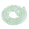 Transparent Crackle Glass Beads Strands GLAA-NH0001-04-A09-3