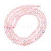 Natural Morganite Beads Strands G-H358-A10-3mm-01-5