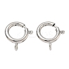 Brass Spring Ring Clasps KK-CBA1AE8-05G-P-1