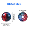 DIY Round Crackle Glass Beads Bracelets Making Kits DIY-YW0016-06-3