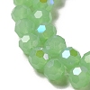 Imitation Jade Glass Beads Strands EGLA-A035-J8mm-L01-3