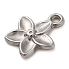 304 Stainless Steel Pendants STAS-M070-05P-2