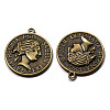 Tibetan Style Alloy Pendants X-EA13483Y-AB-2
