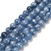Natural Kyanite Beads Strands G-C259-B01-6mm-01-2