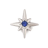 Rhinestone Star Clip-on Earrings EJEW-B116-01P-02-4