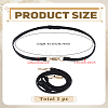 PU Leather Waist Belt with Alloy Buckles AJEW-LP0007-46B-2