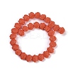 Synthetic Coral Dyed Carved Beads Strands CORA-K009-05A-02-2