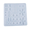 DIY Dangle Earring Accessories Silicone Molds X-DIY-K017-06-4