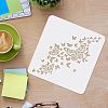 Plastic Reusable Drawing Painting Stencils Templates DIY-WH0172-366-3